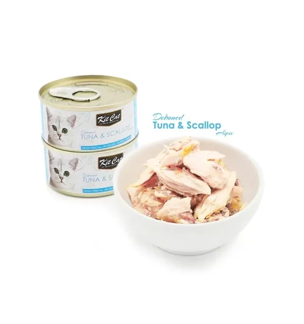 Kit Cat Tuna & Scallop Topper 80g