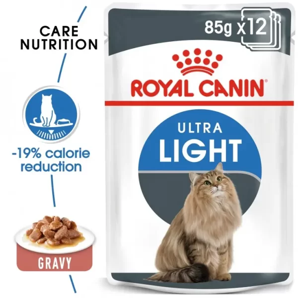Royal Canin Feline Care Nutrition Light Weight Care (Wet Food - Pouches) 12 x 85 g