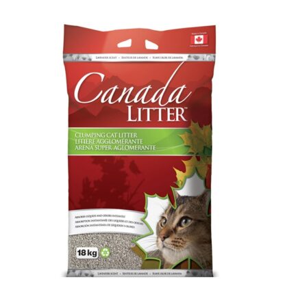Canaday Littler lavender scented clumping cat litter