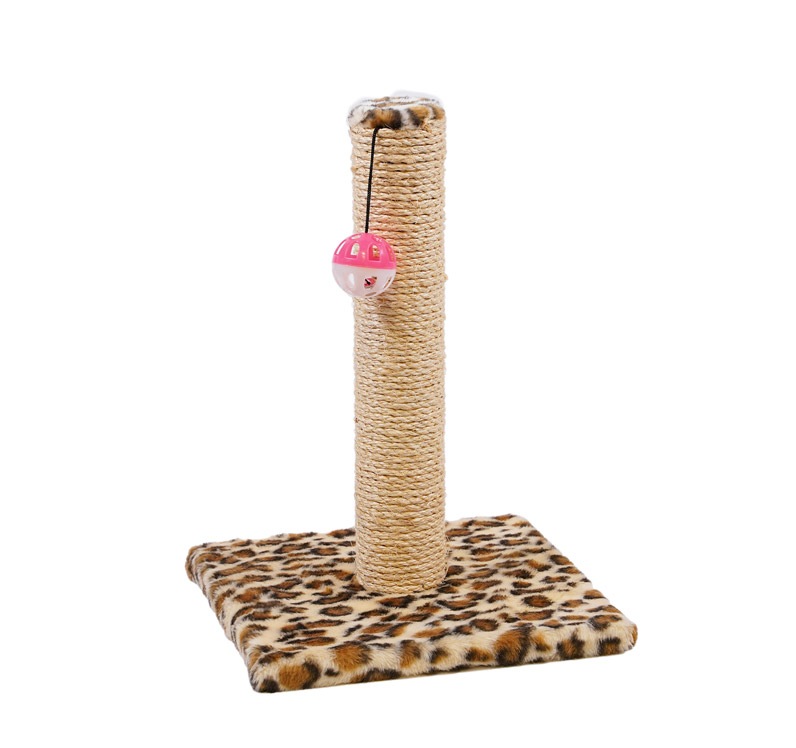 leopard print cat scratching post