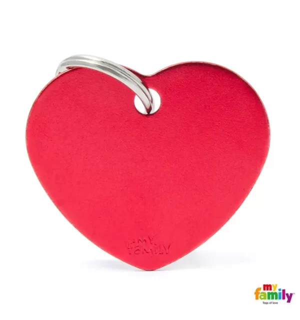 Small Bone Black in Aluminum Name Tag