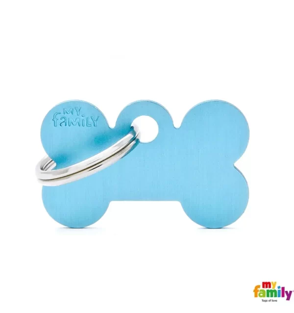 Big Bone Purple in Aluminum Name Tag