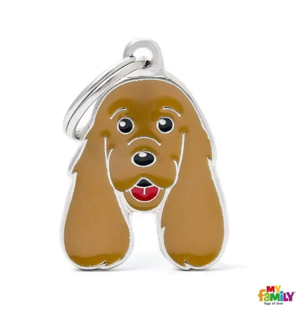 Cocker Spaniel Name Tag