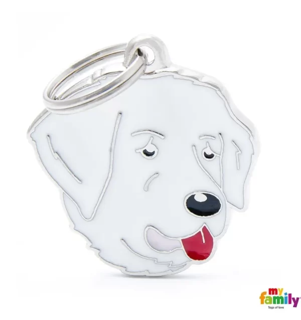 English Pointer Name Tag