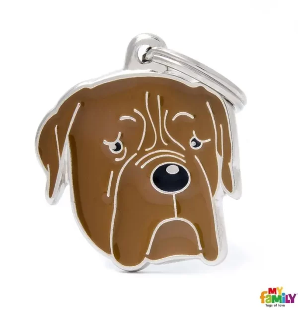 Black Labrador Name Tag