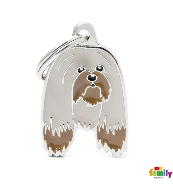 Lhasa Apso Name Tag