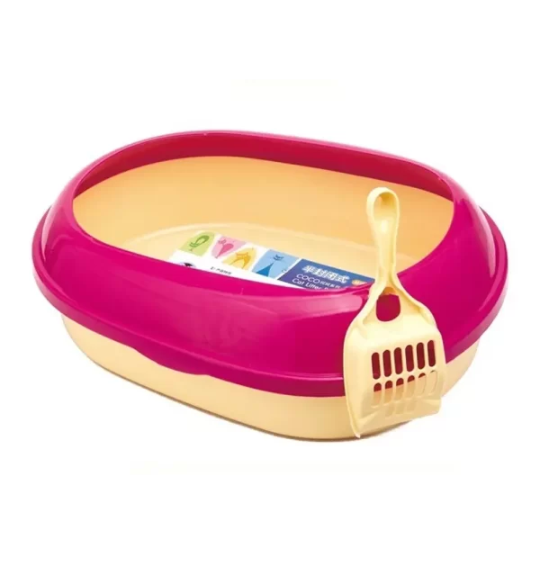 Oval Cat Litter Box (without Scoop)