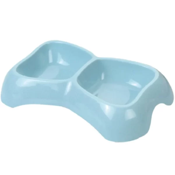 Double Sided Angled Pet Bowl
