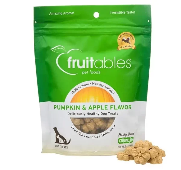 Fruitables Dog Treats Pumpkin & Apple 198gr