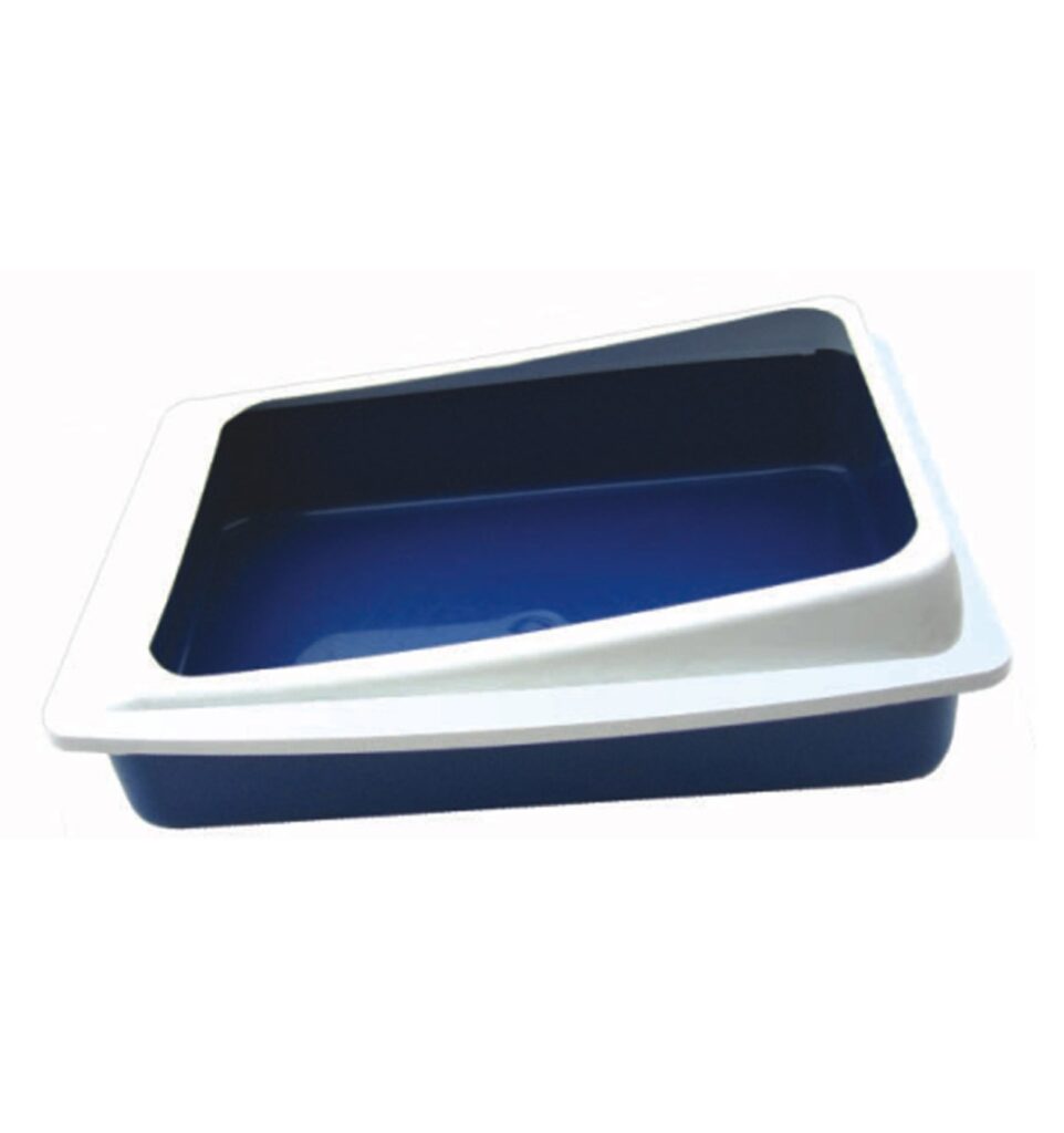 Kaly Cat Litter Box with Rim Cover