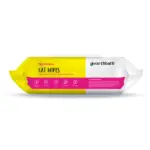 earthbath® Hypo-Allergenic Cat Grooming Wipes, Fragrance Free, Cleans & Conditions, 100 ct plant-based wipes in re-sealable pouch