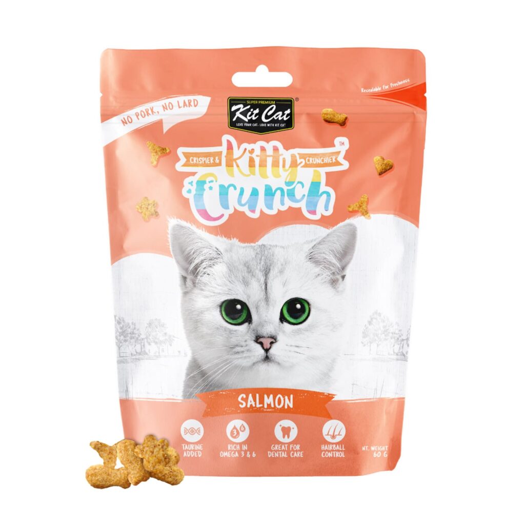 Kit Cat Kitty Crunch Salmon Flavor 60g