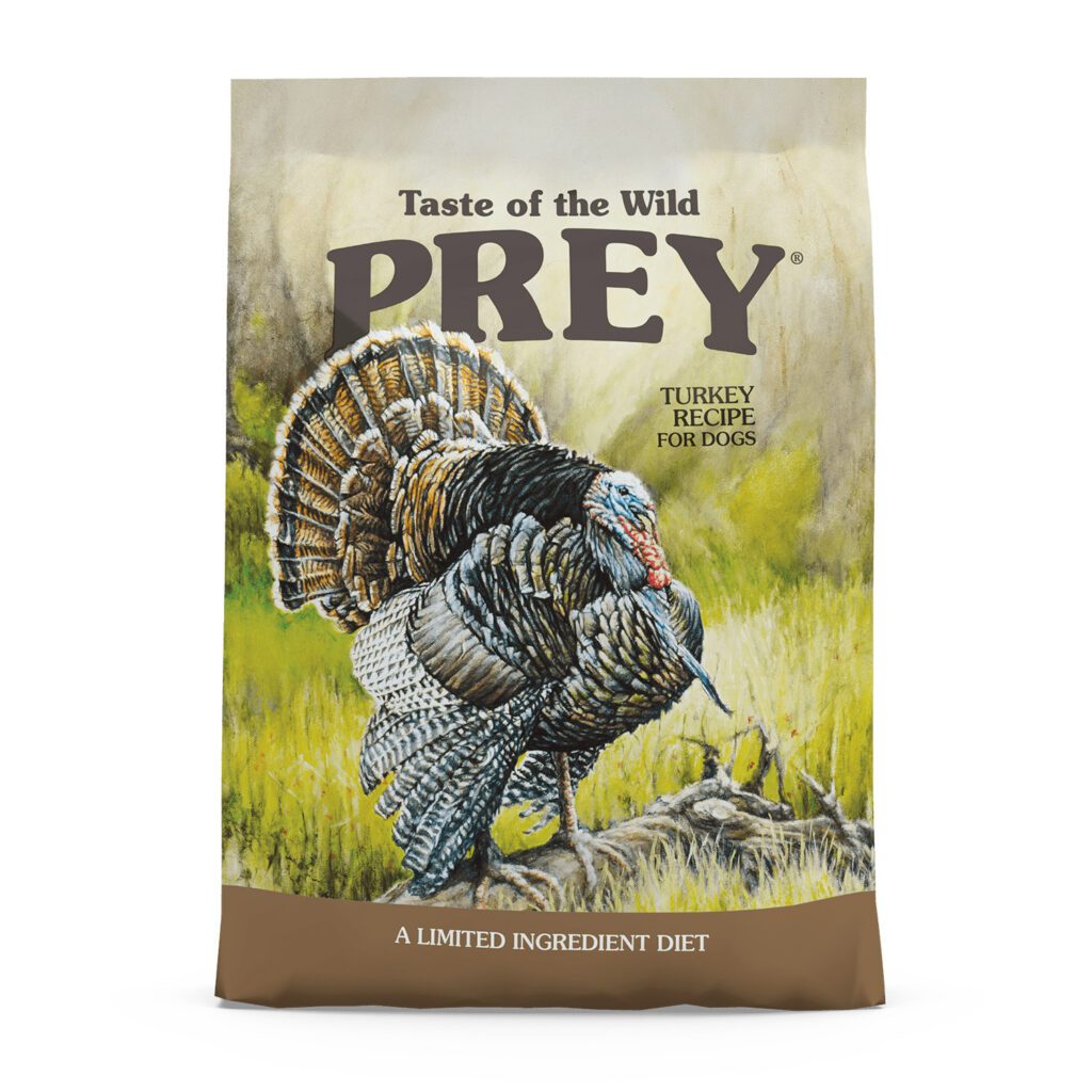 Taste of the Wild PREY Turkey Limited Ingredient Formula for Dogs 11.4kg (25lbs)