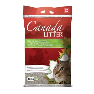 canada litter baby powder super absorbing clumping cat litter