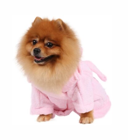 Dog Bathrobe for all dogs who wand dog clothes!