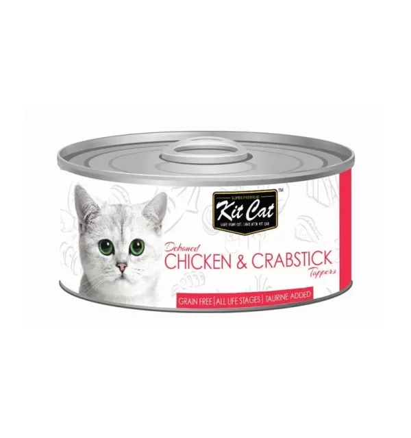 Chicken & Crabstick Topper 80g