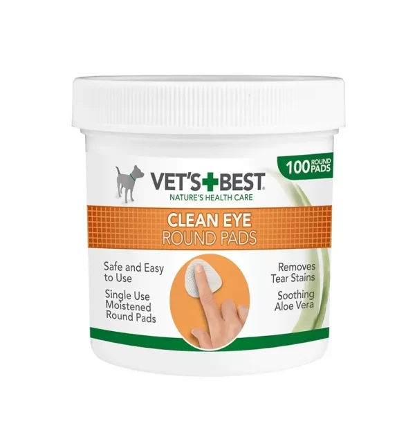 Vet's Best Clean Eye Round Pads (100pads)