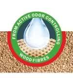 Cat's Best Original Cat Litter super Absorbent fights odor’s CLUMPING & LOCK-IN technology!