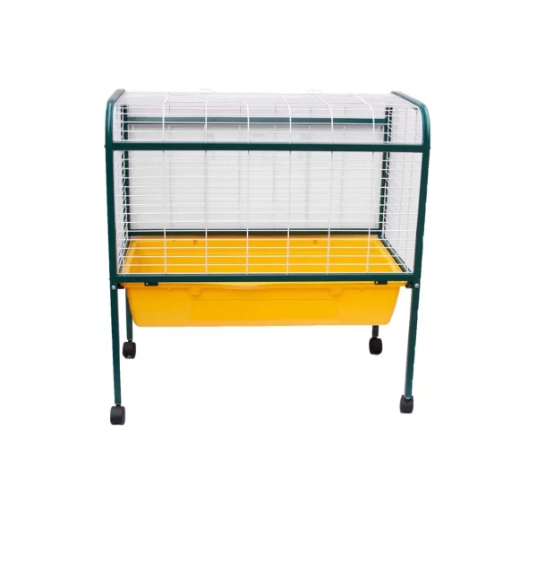 rabbit or guiney pig cage on wheels
