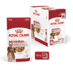Royal Canin Size Health Nutrition Medium Adult (Wet Food – Pouches) 10 x 140 g