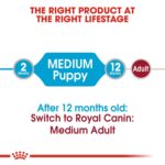 Royal Canin Size Health Nutrition Medium Puppy (Wet Food – Pouches) 10 x 140 g