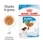 Royal Canin Size Health Nutrition Mini Puppy (Wet Food – Pouches) 12 x 85 g