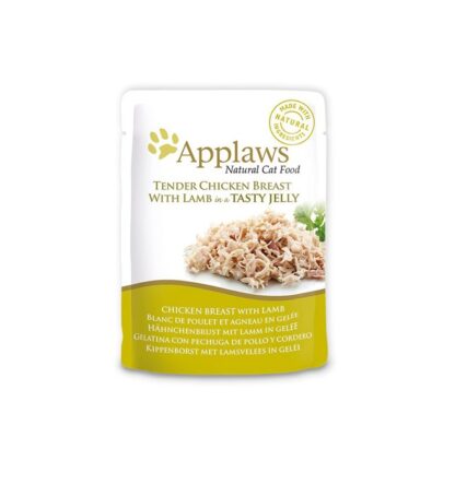 Applaws Cat Chicken with Lamb 70g Jelly Pouch at P&C pets