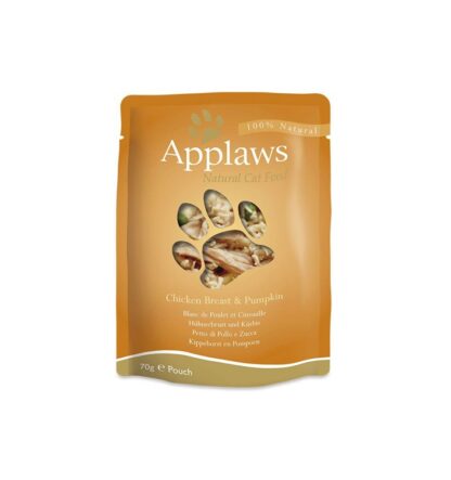 Applaws Cat Chicken with Pumpkin 70g Pouch at Paws & Claws Pets P&C