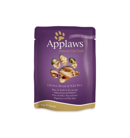 Applaws Cat Chicken with Rice complimentary food available at Paws & Claws Pets Dubai