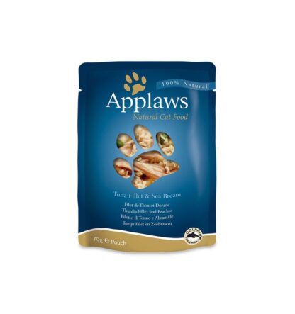 Applaws Cat Tuna with Seabream 70g Pouch @ P&C pets