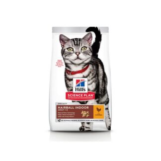 Hill's Science Plan Adult Cat Hairball Indoor Control with Chicken at the best pet shop in dubai