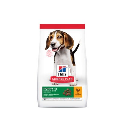 Hill's Science Plan Puppy Medium with Chicken at Paws & Claws Pets
