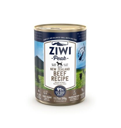 ZIWI® Peak Wet Beef Recipe for Dogs PEAK NUTRITION FOR ALL LIFE STAGES at Paws & Claws Pets