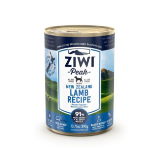 ZiwiPeak Lamb Recipe Canned Dog Food at pawsclawspets