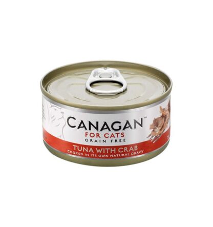 Canagan Tuna with Crab Cat Tin Wet Food at paws & claws pets, the best online petstore at your door