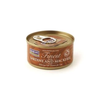 Fish4Cats Sardine with Mackerel Wet Food available at P&C Pets