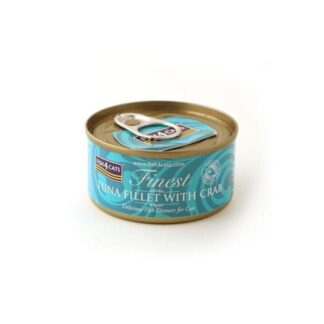 Fish4Cats Tuna Fillet with Crab Wet Food available at paws & Claws Pets
