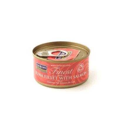Fish4Cats Tuna Fillet with Salmon Wet Food at Paws & Claws Pets P&C