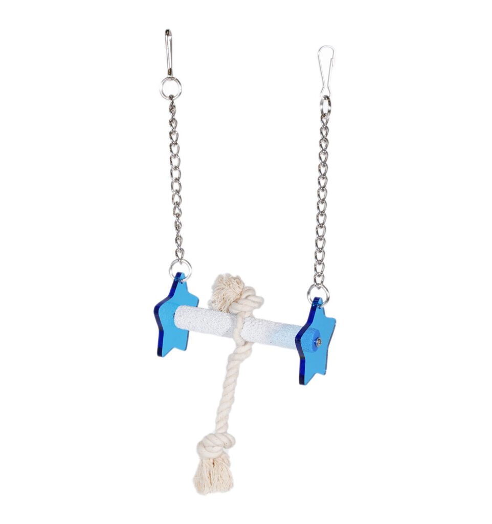 Polygon Bird Swing with Rope