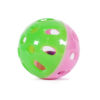 Cat Toy Ball with Bell the pet plastic ball with bell tha jingles when moved, will have your pet scurrying around for hours