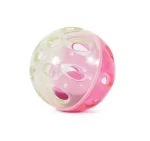 cat toy rattle ‘N’ roll ball that jingles when it is moved