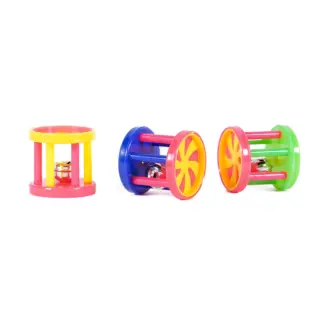 Mini Bell Cage Cat Toys Throw or roll it to entice your cat to chase