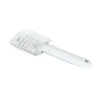 Poop Scoop for cats is a durable and lightweight tool is ideal for removing soiled cat litter from your kitty’s tray