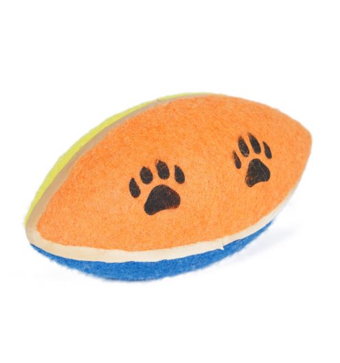 Rugby Ball Dog Toy - Ruff ‘N’ Tumble rugby ball that’s specifically designed to keep your dog playing for hours of fun