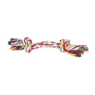 Twisted Frayed Rope Dog Toy is made of a super durable and non-toxic material that helps to promote clean teeth and gums