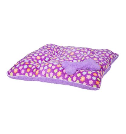 Fluffy Purple Princess Pet Bed is a plush pet bed providing a luxurious place for your pet to rest