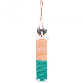 Hanging Cat Scratch Post save your furniture and home decor from being ruined by claw marks
