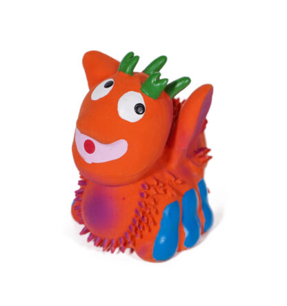 Lil’ Monster Doggy Chew Toy - Your dog will love munching on this fun, colourful monster toy