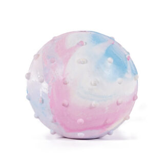 Pastel Textured Rubber Ball is loved by all dogs to chase and retrieve all day.