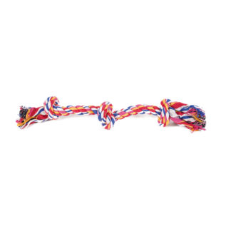 Tug of War Rope Dental Dog Toy will provide hours of fun through chewing, tugging and fetching